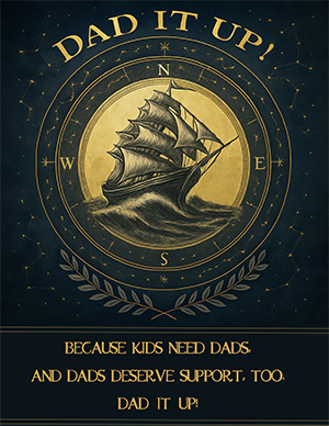 Dad It Up!  Banner Vert 2025 1